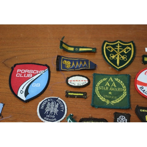 37 - Selection of Local Interest and Vintage Badges and Patches, including Girl Guides and Scouts Example... 