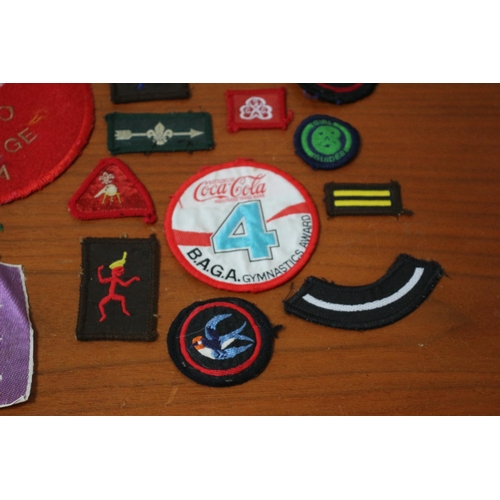 37 - Selection of Local Interest and Vintage Badges and Patches, including Girl Guides and Scouts Example... 