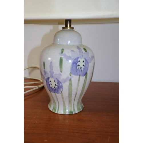 56 - Signed Liana Lamp from English Country Pottery