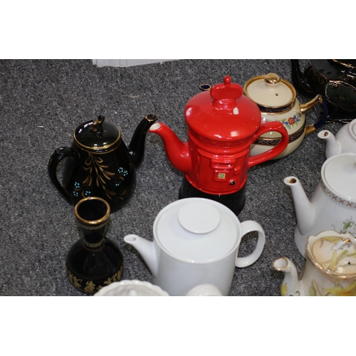 60 - Large Collection of Teapots including Many Well Known Names