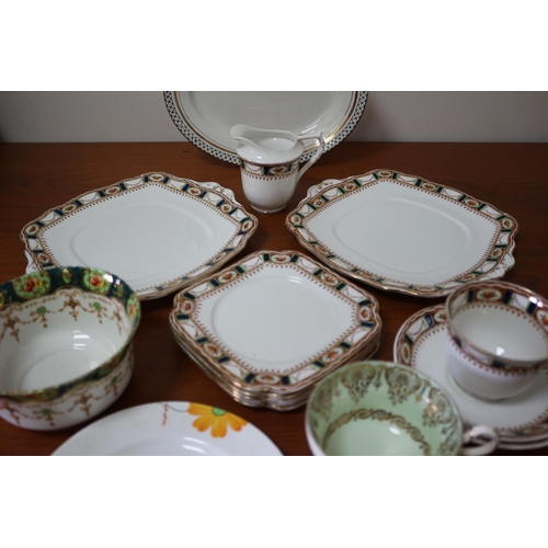 71 - Various Crockery Pieces including Paragon, Royal Windsor, Aynsley, English Bell and Coronation Ware