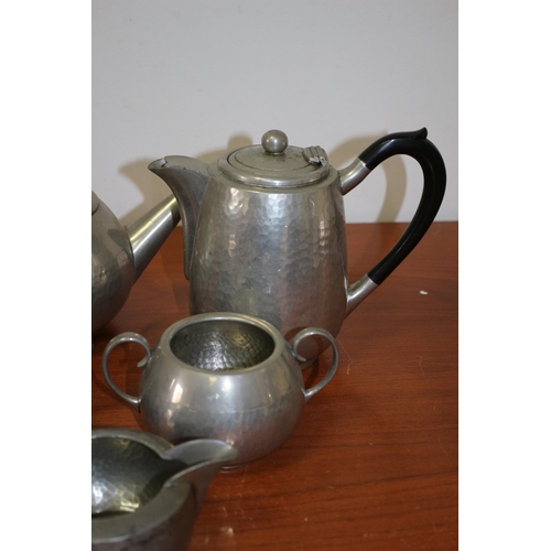 75 - English Pewter Tea Set