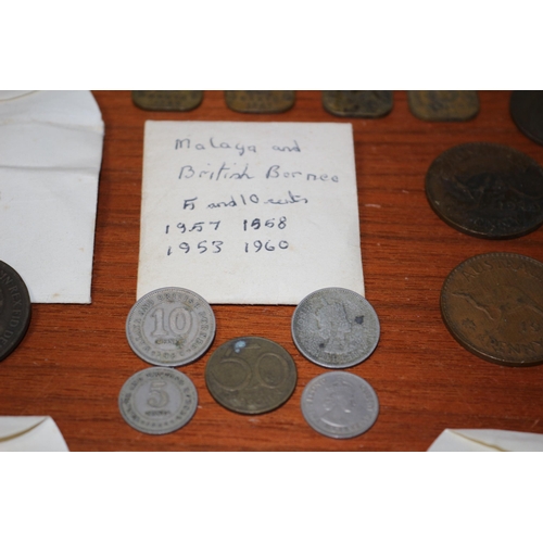 86 - Nice Selection of Great Britain and Foreign Aged Coins including Ceylon