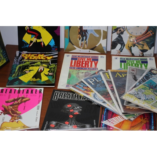 112 - Large Selection of American Comics including Issues 1 - 16 0f Kid Eternity, Give Me Liberty Issues 1... 