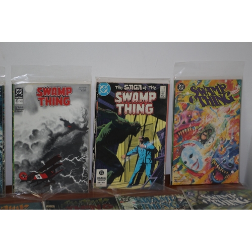 115 - Nice Collection of DC Swamp Thing Comic - Mixed Age Range - Some Boarded, All Bagged - 19 Bags with ... 