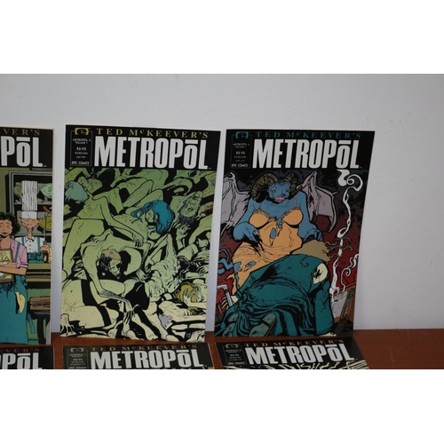 120 - Issues 1 - 10 of Metropol Volume 1 by Ted McKeever's plus 1 - 3 Mini Series Metropol AD Comics - Nic... 