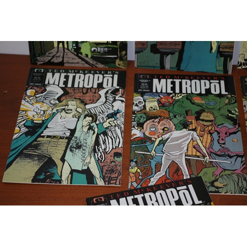 120 - Issues 1 - 10 of Metropol Volume 1 by Ted McKeever's plus 1 - 3 Mini Series Metropol AD Comics - Nic... 