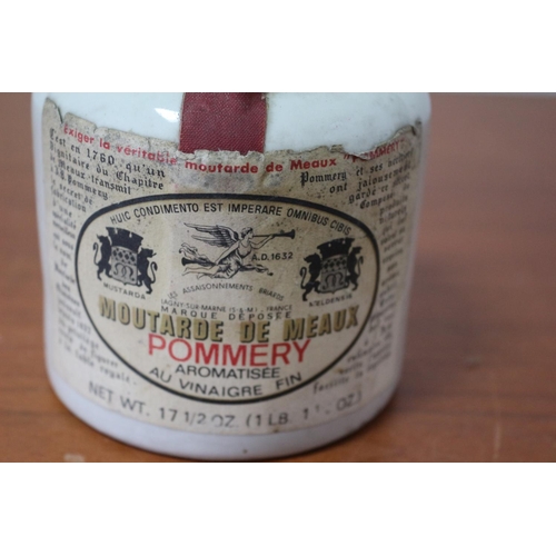 121 - Vintage, Wax Sealed, Pot of Pommery French Mustard