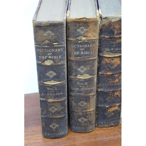 125 - Rare - Volumes 1 to 5 of A Dictionary of the Bible - 1901