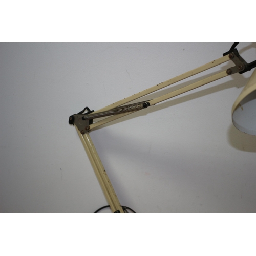 145 - Vintage Cream Coloured Angle Poise Style Lamp