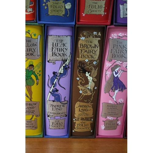 151 - Very Rarely Available - All 12 Andrew Lang Fairy Books in Original Slipcases by Folio Society