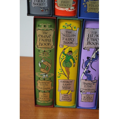 151 - Very Rarely Available - All 12 Andrew Lang Fairy Books in Original Slipcases by Folio Society