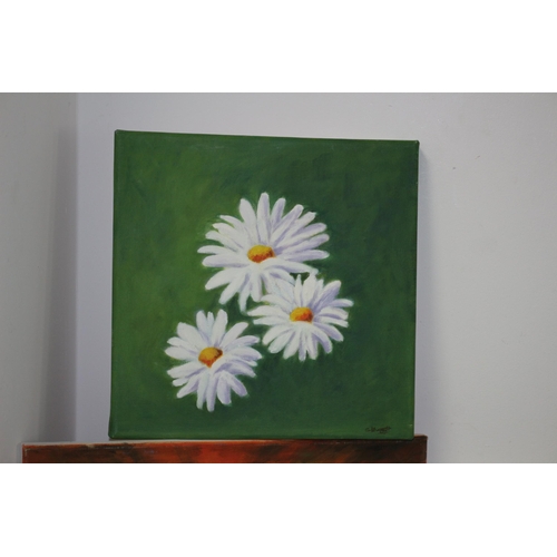 160 - Collection of 9 Oil on Board and Canvas Paintings by Sarah Huggett