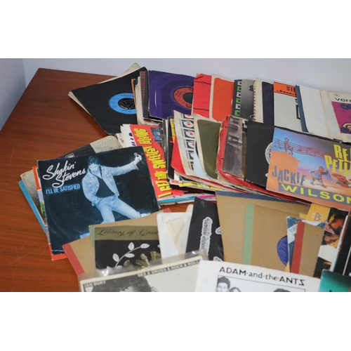 161 - Good Sized Selection of Vinyl Single Records - Variety of Genres