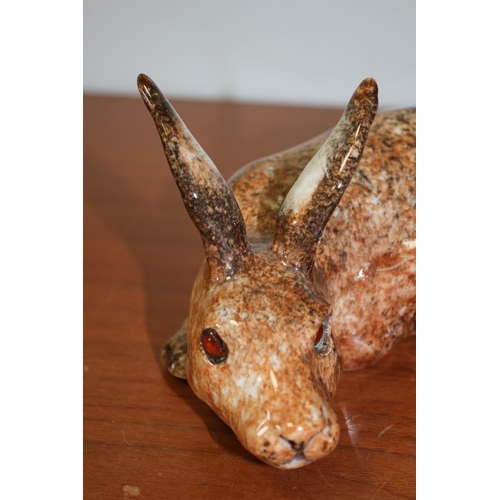 165 - Winstanley Hare - Size 3 - Glass Eyes