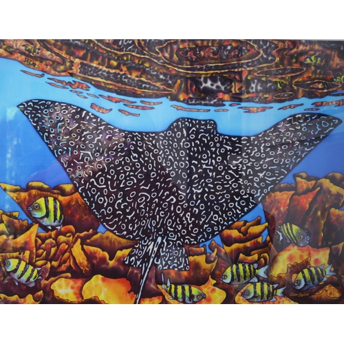 269 - Framed and Glazed Original Print on Fine Art Paper by Daniel Jean-Baptist - Titled: Caribbean Eagle ... 