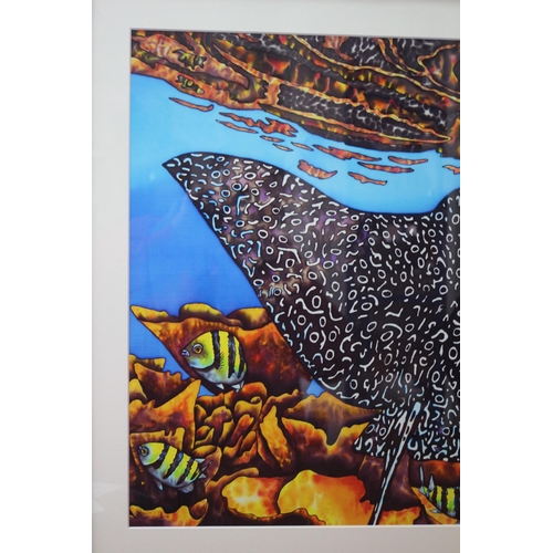 269 - Framed and Glazed Original Print on Fine Art Paper by Daniel Jean-Baptist - Titled: Caribbean Eagle ... 