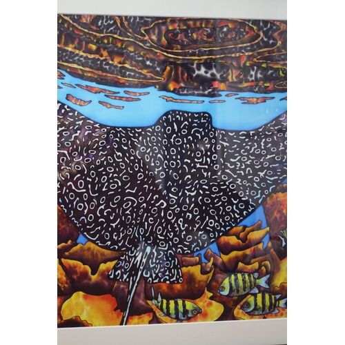 269 - Framed and Glazed Original Print on Fine Art Paper by Daniel Jean-Baptist - Titled: Caribbean Eagle ... 