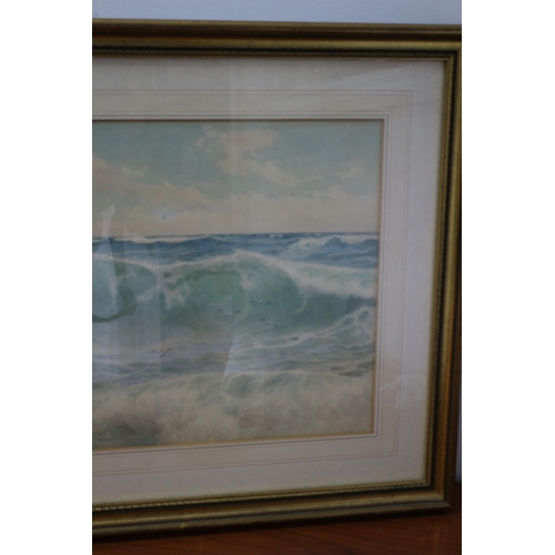 270 - Stunning Atmospheric Framed and Glazed SIGNED ORIGINAL Watercolour by Ernest Stuart