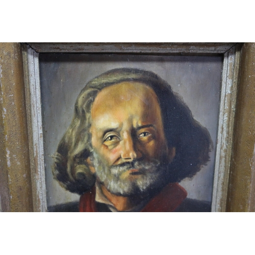 312 - Late 19th / Early 20th Century Framed Oil on Panel by G. Eilemann of a Distinguished Mature Gentlema... 