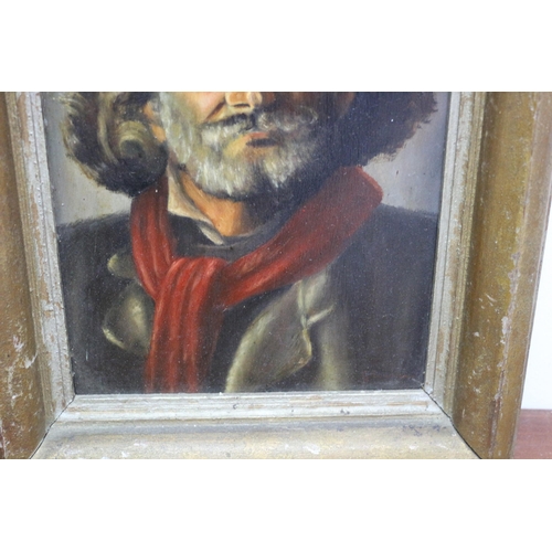 312 - Late 19th / Early 20th Century Framed Oil on Panel by G. Eilemann of a Distinguished Mature Gentlema... 