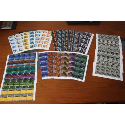 102 - Selection of U/M British Stamp Sets from 2003 to 2005, All in Marginal Blocks of 10 Showing The Colo... 