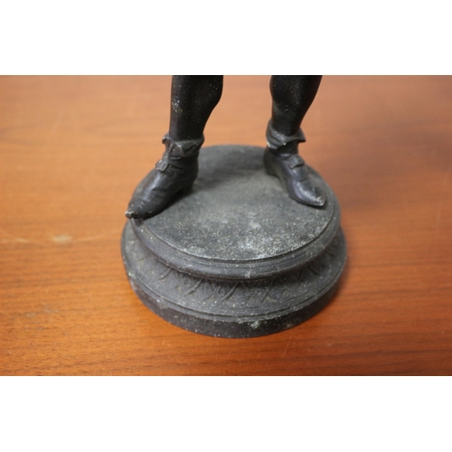 104 - Spelter/Metal Solder with Sheild 33cm