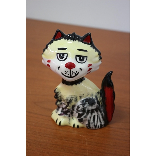 115 - Lorna Bailey Cats- Scruffy & Tex - Signed