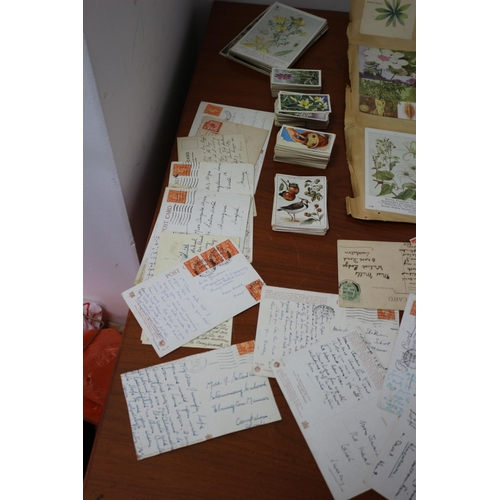 135 - Selection of Vintage Postcards and Cigarette Cards Dating From the 1920's to 1950's - A Good Selecti... 