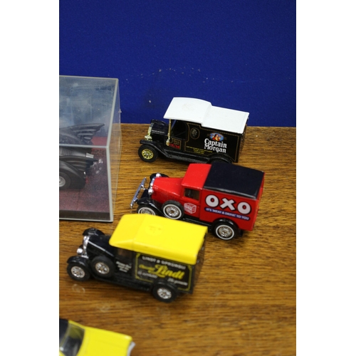 155 - Nice Selection of Diecast Model Vehicles plus an Eaglemoss Batmobile in Case