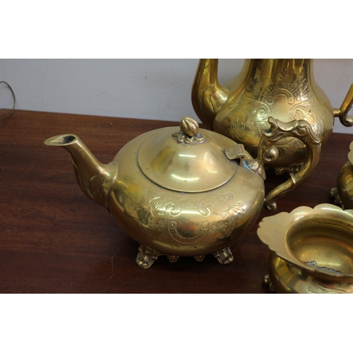 16 - Gilded Tea Set