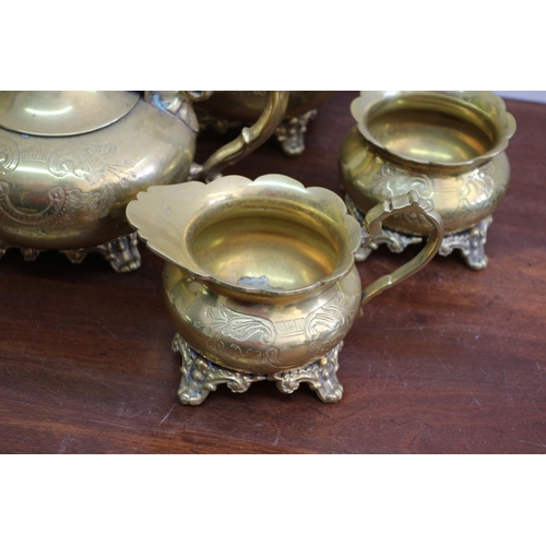 16 - Gilded Tea Set