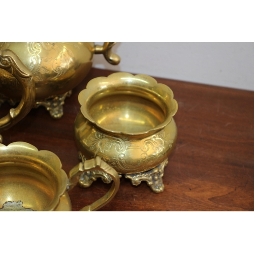 16 - Gilded Tea Set