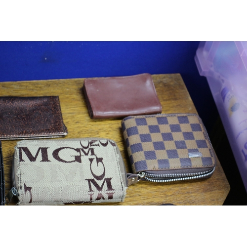 165 - Nice Selection of Wallets and Purses - Several Leather