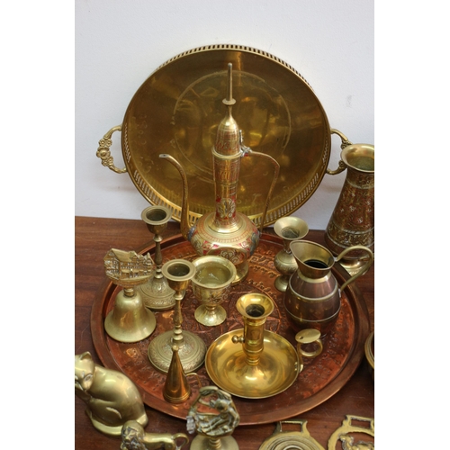 17 - Selection of Brass ware