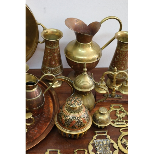 17 - Selection of Brass ware