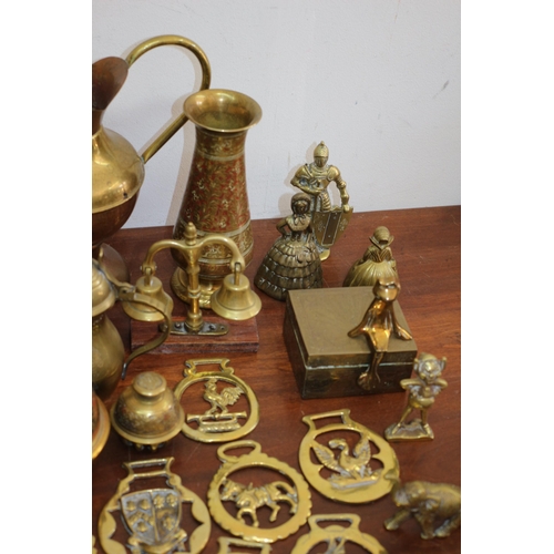 17 - Selection of Brass ware