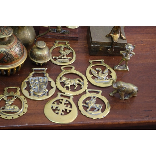 17 - Selection of Brass ware