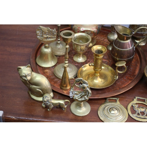 17 - Selection of Brass ware