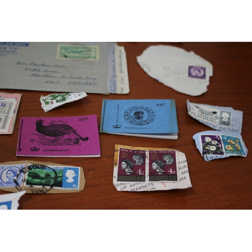 197 - Selection of Stamps to include 2 x Air Mail Letters from India plus a Vintage TSB Silver Jubilee Mon... 