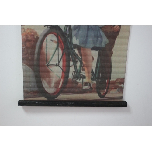 200 - Coca Cola Canvas Scroll Wall Hanger - 80 x 46cm