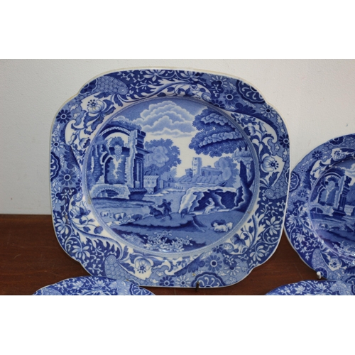 21 - Selection of Spode 'Italian' Dishes x 5 Blue and White