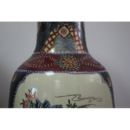 210 - Pair of Aged Large Exquisite Chinese Highly Decorative Vases - 61cm