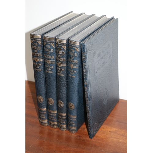 217 - 4 Volumes plus the Rarely Included Maps of the World Edition of The World of Wonder