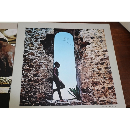 219 - Rare - Special Presentation Book Folder of The American Virgin Islands: A Photographic Essay by Frit... 