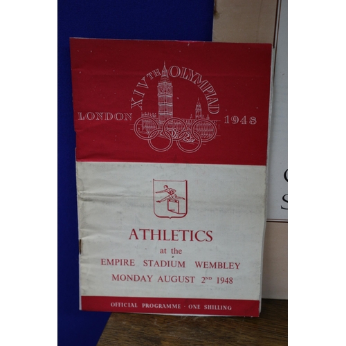 223 - 1948 Official London Olympics Souvenir and Athletics Programmes