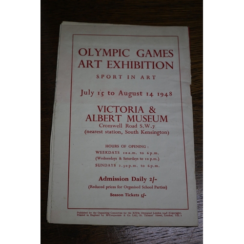 223 - 1948 Official London Olympics Souvenir and Athletics Programmes