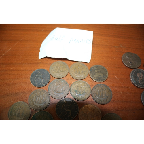 27 - Early 1700's & 1800's coins and Half Pennies (Mainly British)