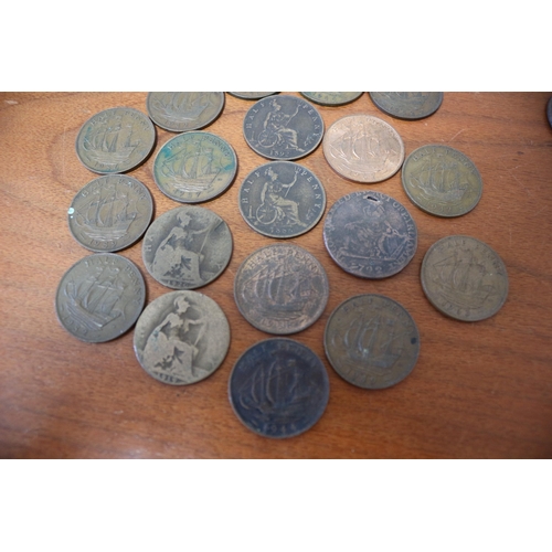 27 - Early 1700's & 1800's coins and Half Pennies (Mainly British)