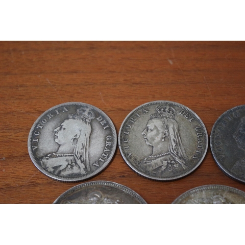 34 - Collection of Silver Crowns dating 1887-1956